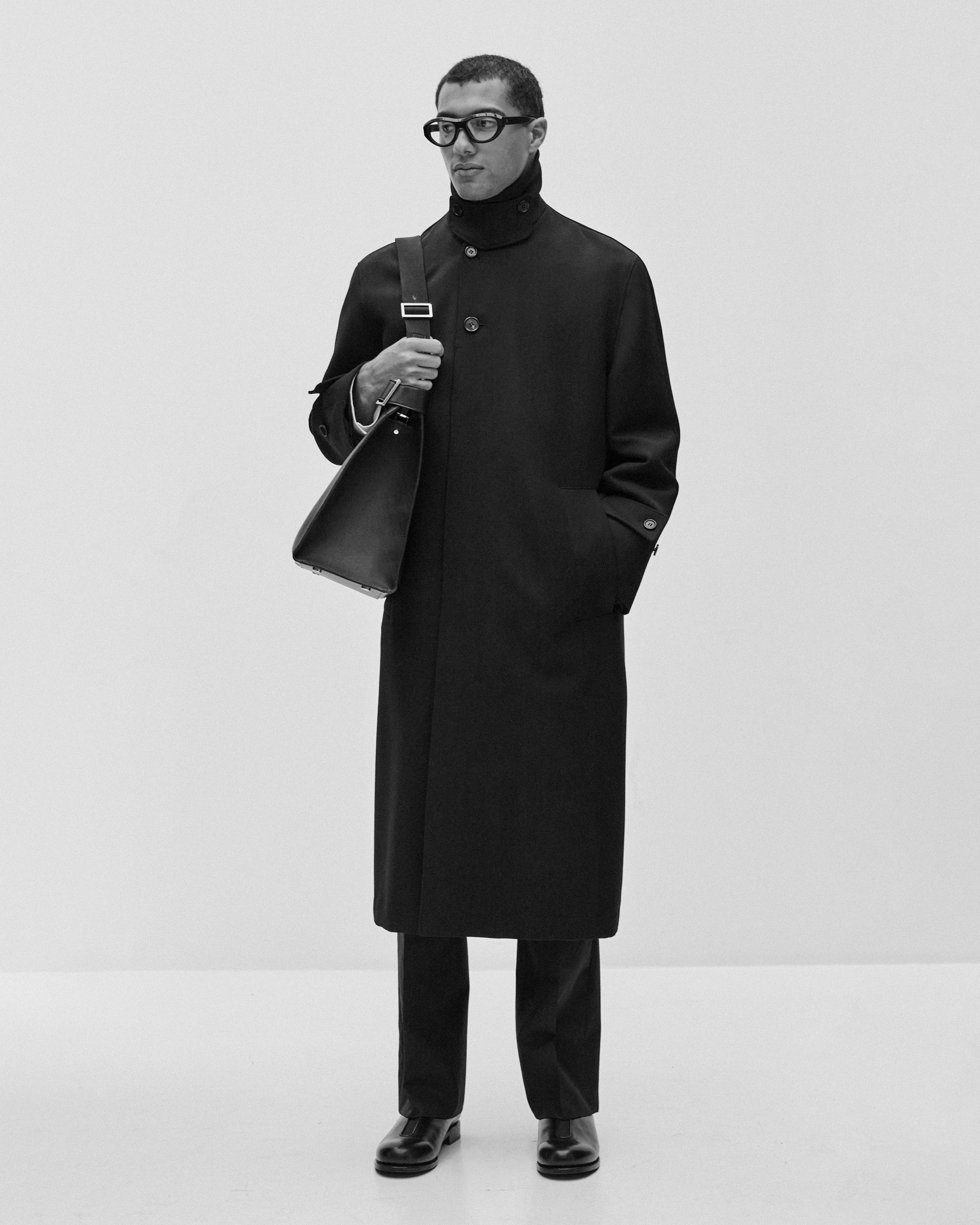 Tailored Coat, 700gsm Merino Twill – JAN / YAN