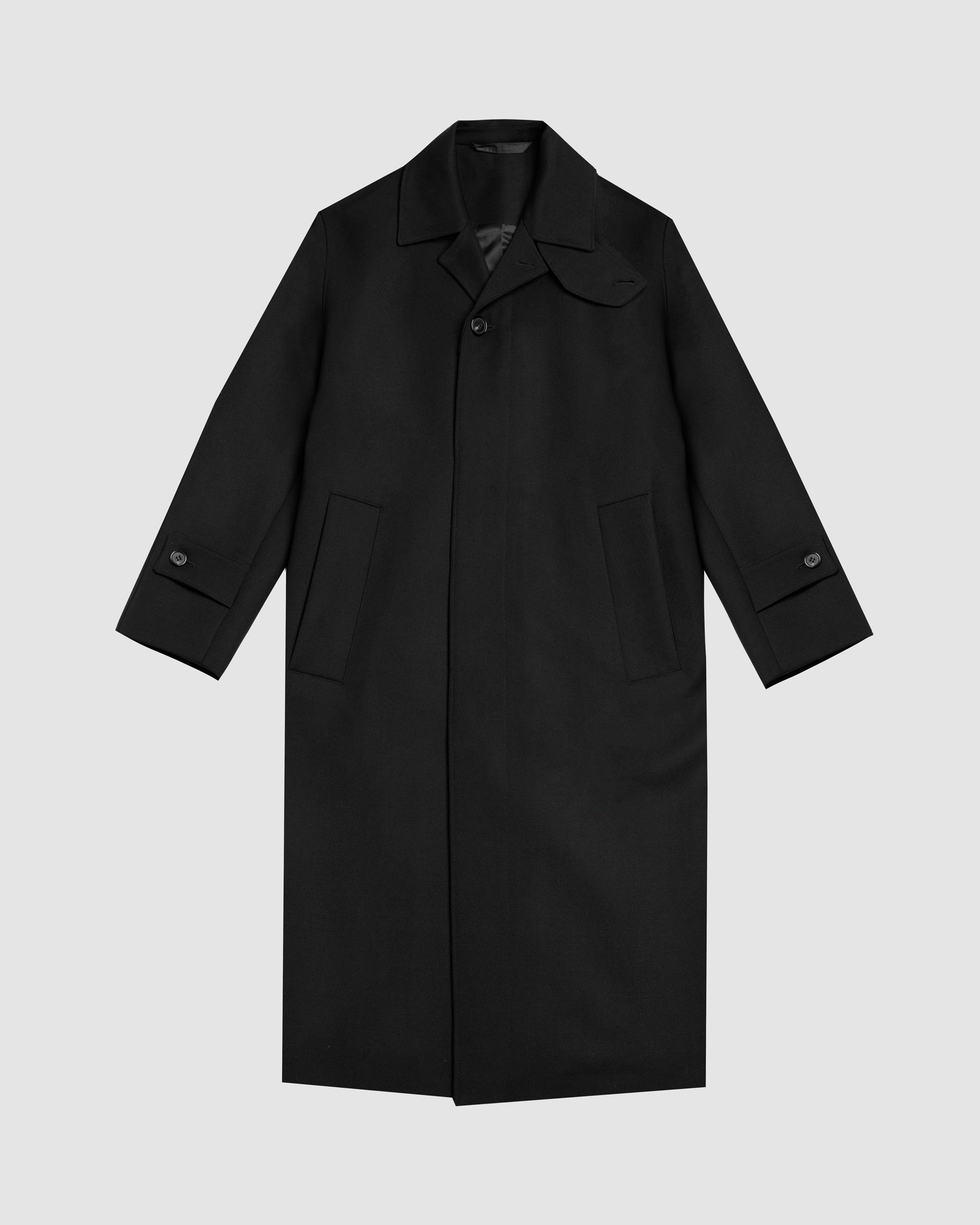 Tailored Coat, 700gsm Merino Twill – JANYAN